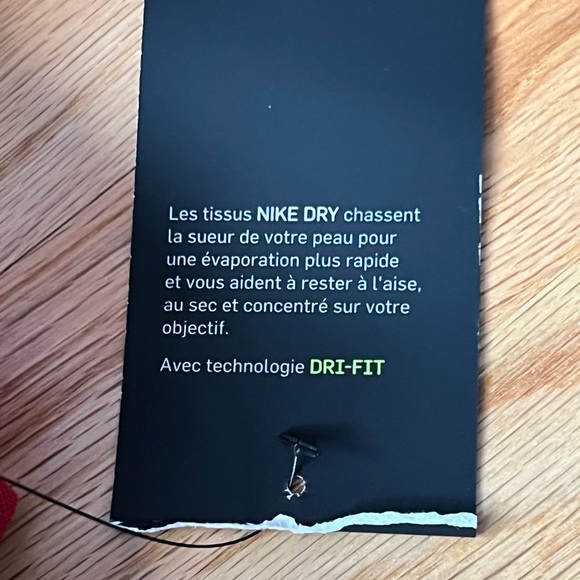 DRI-FIT RED GOLF SHIRT - Picture 3 of 4